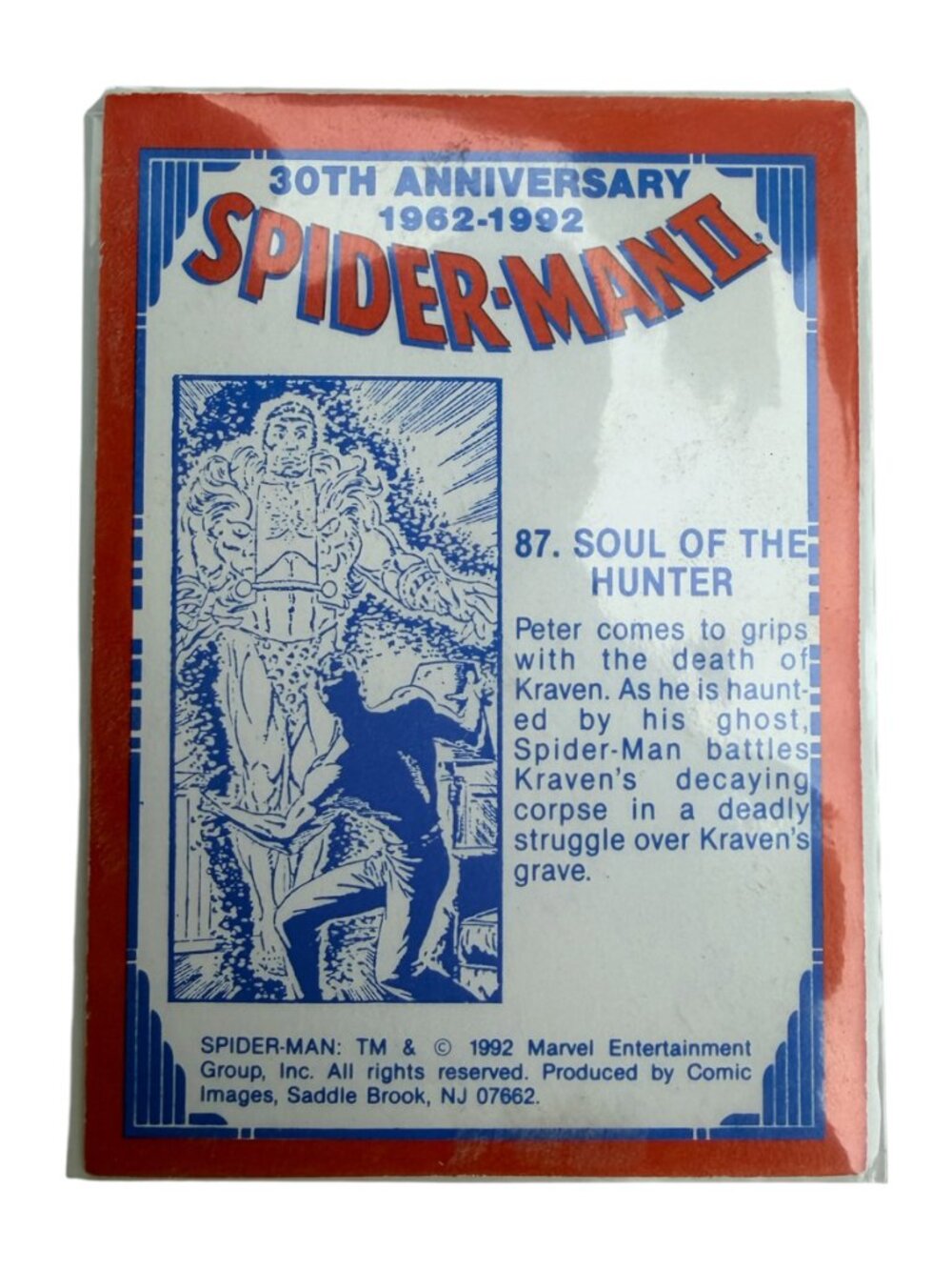 Vintage 1992 Marvel Spider-Man 30th Anniversary Trading Cards 🕷️ - Picture 6 of 6